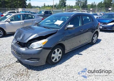 2010 Toyota Matrix z USA, uszkodzony, nr VIN 2T1KU4EE3AC297877